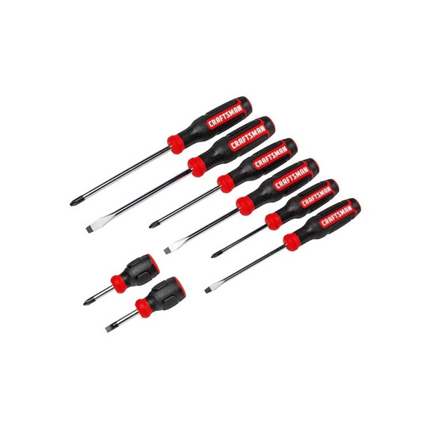 8-Piece Craftsman Bi-Material Screwdriver Set