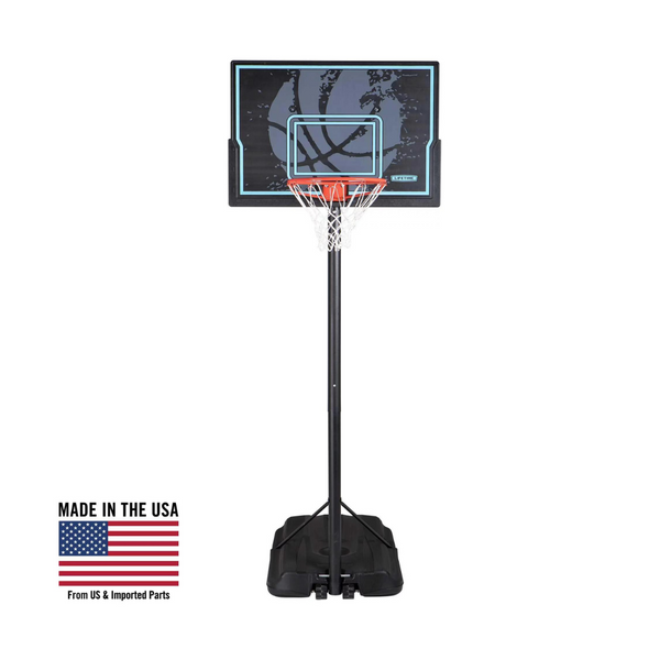 Lifetime Adjustable Portable Basketball Hoop, 44 inch HDPE Plastic Impact