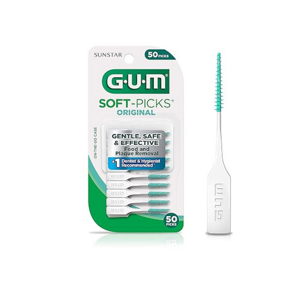 300 púas dentales originales GUM 6323R Soft-Picks