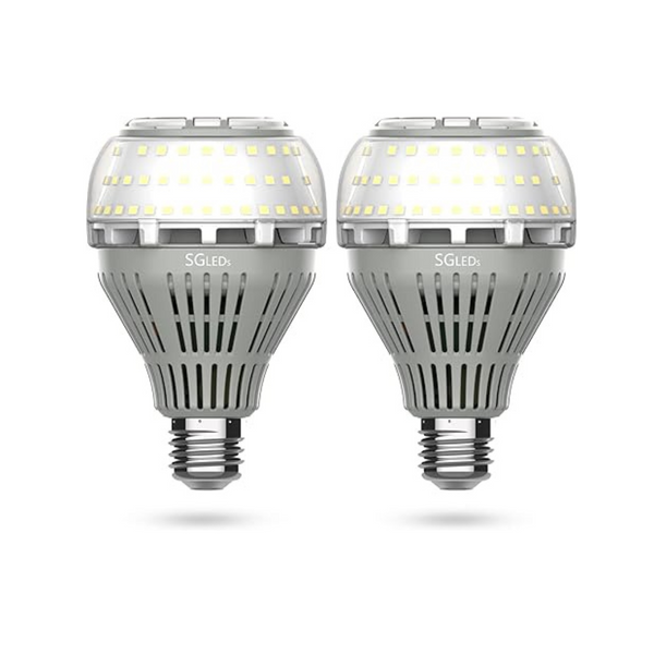 2-Pack SGLEDs 200 Watt 3000 Lumens LED Light Bulbs