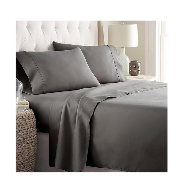 Juego de sábanas y fundas de almohada tamaño king California de Danjor Linens de 6 piezas