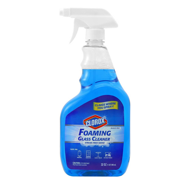 Clorox Foaming Glass Cleaner Trigger Spray (32 Oz)