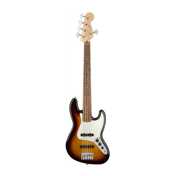 Fender Player 5-String Jazz Bass 3-Color Sunburst Pau Ferro Fingerboard