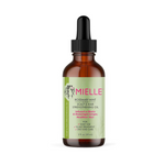 Mielle Organics Aceite fortalecedor del cuero cabelludo y el cabello con romero y menta para todo el cabello