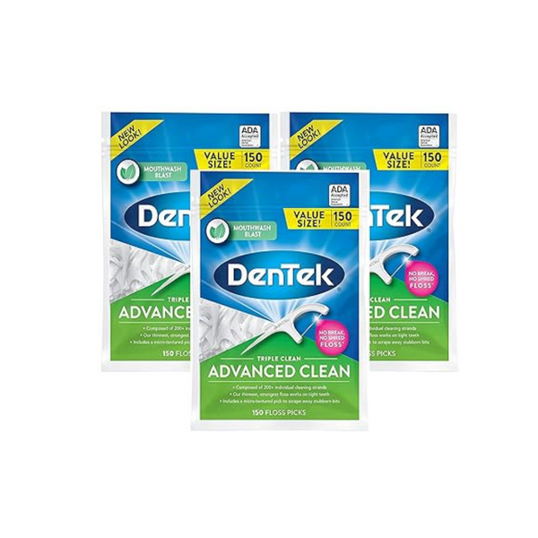 DenTek Triple Clean Advanced Clean Floss Picks