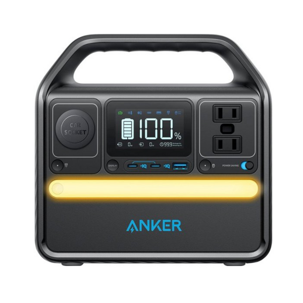 Central eléctrica portátil Anker SOLIX 522 299Wh, silenciosa y ecológica