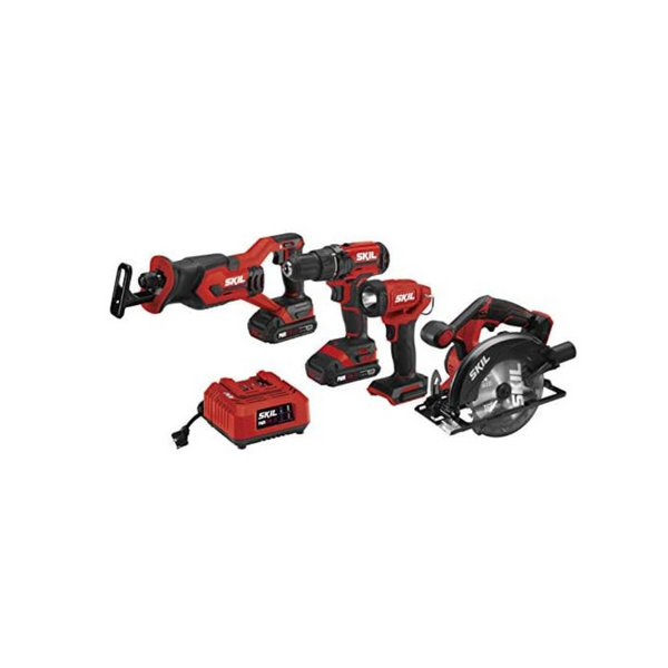 SKIL 20V 4-Tool Combo Kit