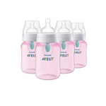 Pack of 4 Philips Avent Anti-Colic Baby Bottles, 9oz