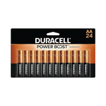 24-Count Duraccell CopperTop AA Alkaline Batteries