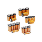 AmazonBasics Alkaline Battery Starter Pack with 12AA + 12AAA + 4C + 4D + 4 9 Volt Batteries