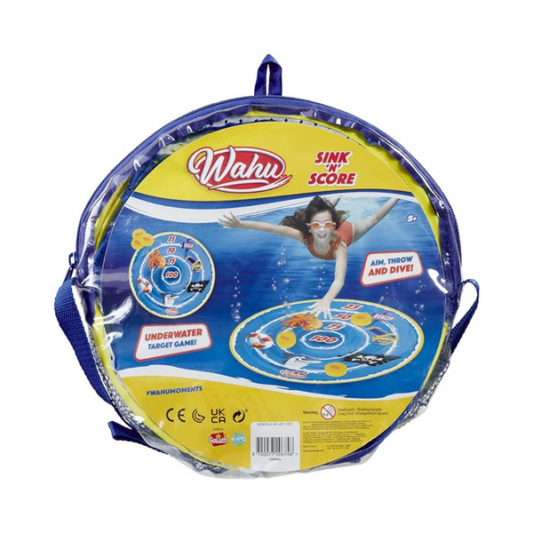 Wahu Sink 'N' Score Underwater Dart Pool Game Toy Set