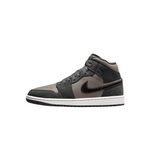 Nike Men's Air Jordan 1 Mid SE Sneakers (Flat Pewter)