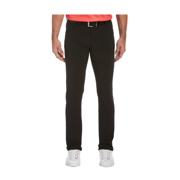 PGA Tour Pantalones de golf elásticos con 5 bolsillos y parte delantera plana para hombre