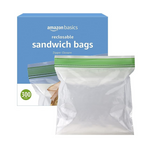 Bolsas de almacenamiento para sándwiches Amazon Basics de 300 unidades