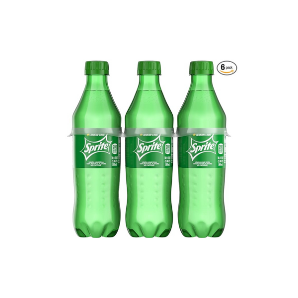 Sprite, botellas de 16,9 onzas líquidas, paquete de 6