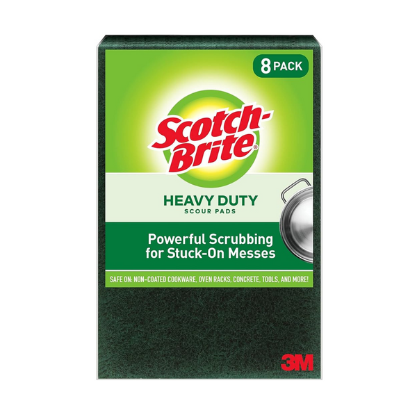 8-Pack Scotch-Brite Heavy Duty Large Scour Pads