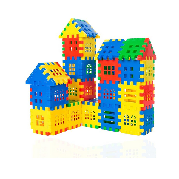 70-Piece Chuntian Kids Interlocking Building Blocks