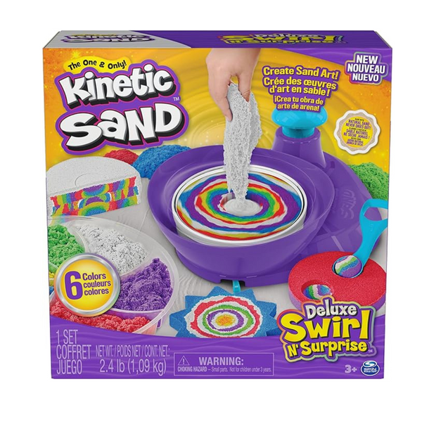 Kinetic Sand, Deluxe Swirl N’ Surprise Playset