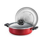 Tramontina 4 Qt Covered Nonstick Pan with Steamer