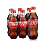 Coca-Cola, 16,9 onzas líquidas, paquete de 6