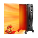 Zafro 1500W Portable Electric Oil-Filled Radiator