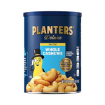 Planters Deluxe Salted Whole Cashews, 18.25 Oz Canister