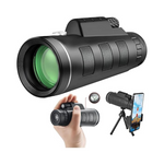 Banstle Monocular Telescope with Smartphone Adapter & Sturdy Tripod