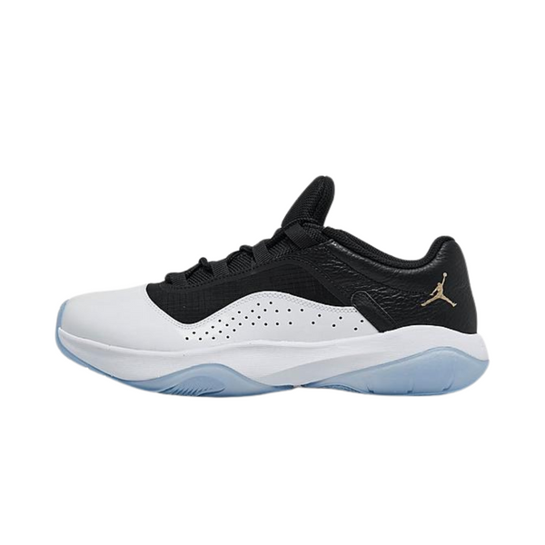 Nike Men's Air Jordan 11 CMFT Low Casual Shoes (Black/Metallic Gold/White)