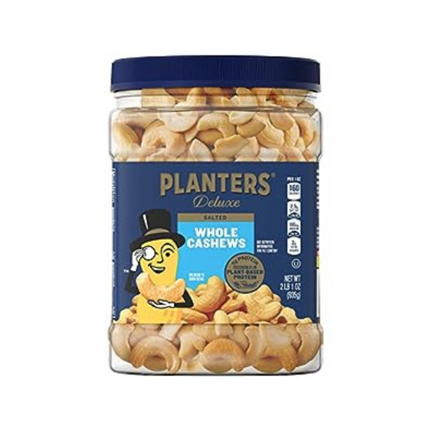 33-Oz Planters Deluxe Salted Whole Cashews