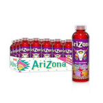 24 botellas de ponche de frutas y sandía AriZona de 20 oz