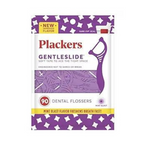 Púas de hilo dental Plackers Gentleslide, 90 unidades