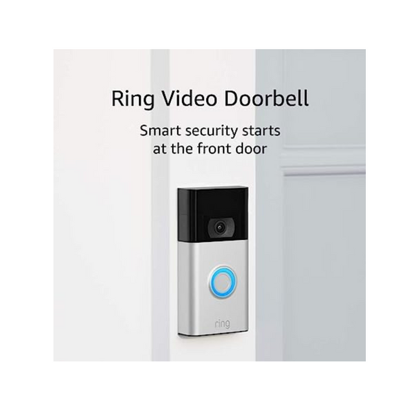 Ring Video Doorbell – 1080p HD video, improved motion detection, easy installation