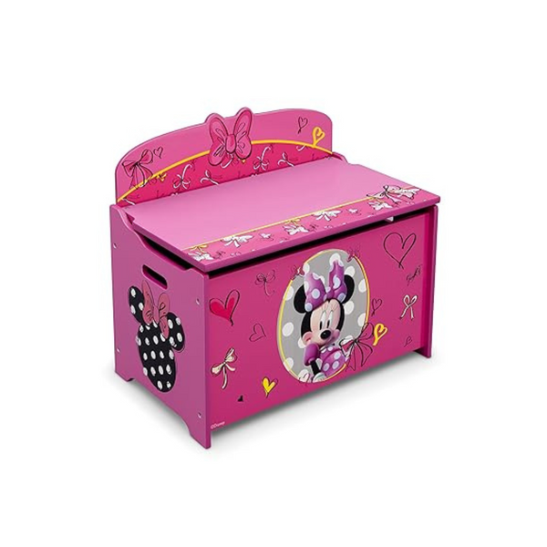 Delta Children Disney's Minnie Mouse Deluxe Toy Box