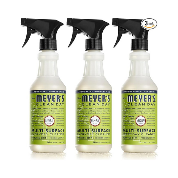 3-Pack Mrs. Meyer's Lemon Verbena All-Purpose Cleaner Spray, 16 fl. oz