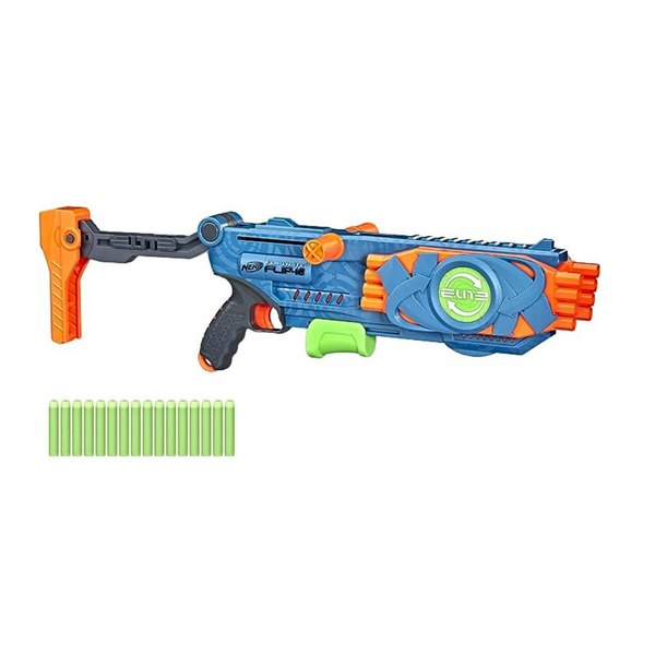 NERF Elite 2.0 Flipshots Flip-16 Blaster con 16 barriles de dardos