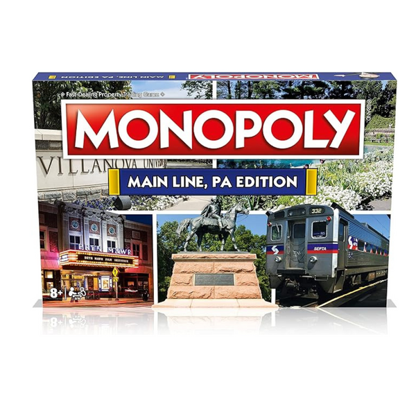 The Main Line Monopoly Family Board Game