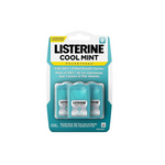 Paquete de 3 tiras para el aliento Listerine Cool Mint Pocketpaks