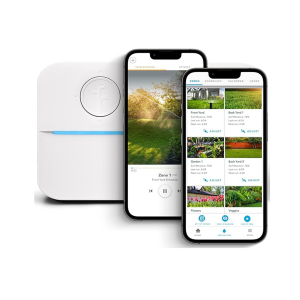 Rachio 3: Controlador de aspersores inteligente de 8 zonas