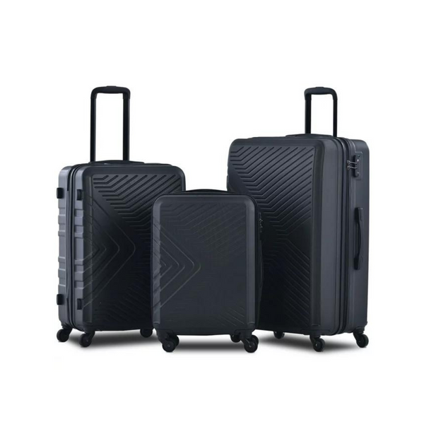 3-Piece Travelhouse Hardshell Lightweight Luggage Set