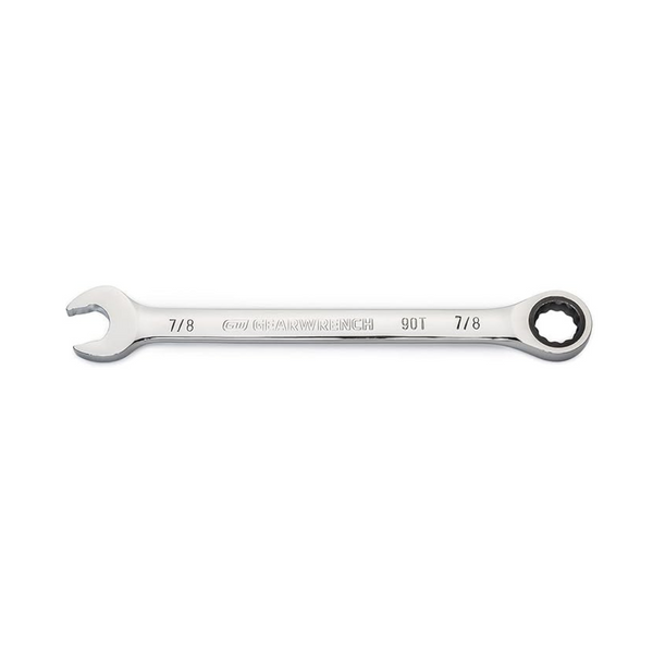 GearWrench Llave de Trinquete de 12 Puntos con Arco Giratorio de 4 Grados y 7/8"