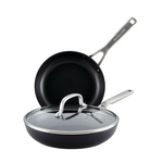 KitchenAid 3-Piece Hard Anodized Induction Nonstick Frying Pans/Skillet Set