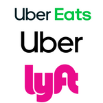 Ahorre en tarjetas de regalo electrónicas de Lyft, Uber y Uber Eats