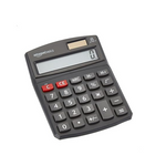 Calculadora de escritorio LCD de 8 dígitos Amazon Basics