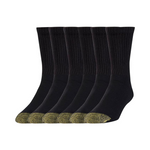 Goldtoe Men’s Athletic Crew Socks (6-Pairs)