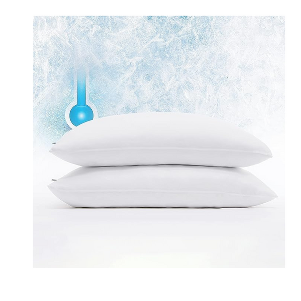 Juego de 2 protectores de almohada de enfriamiento Serta Power Chill