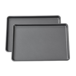 2-Piece Wilton Easy Layers Rectangle Steel Sheet Cake Pan Set