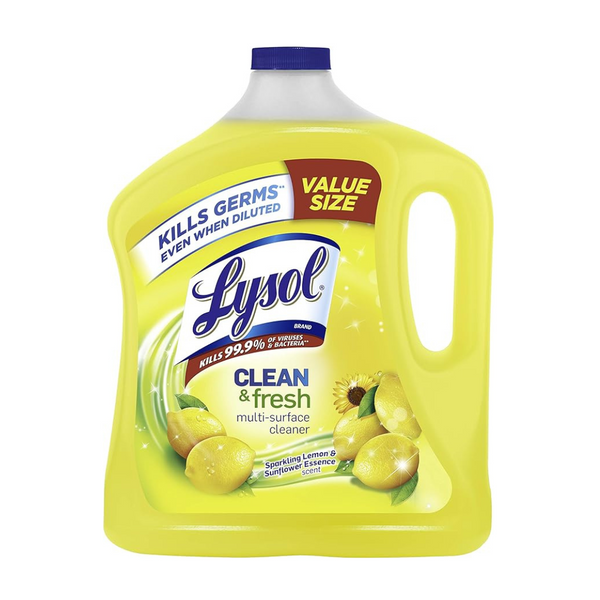 Limpiador multisuperficie Lysol Clean &amp; Fresh (limón y girasol, 90 oz)