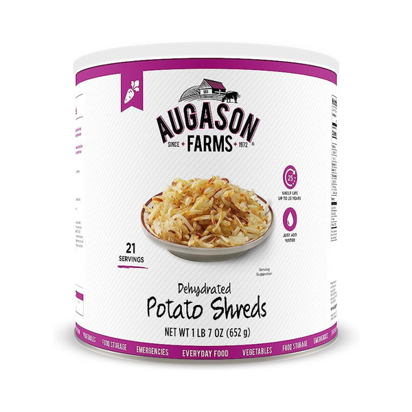 Patata triturada deshidratada de Augason Farms (21 porciones/1 lb 7 oz)