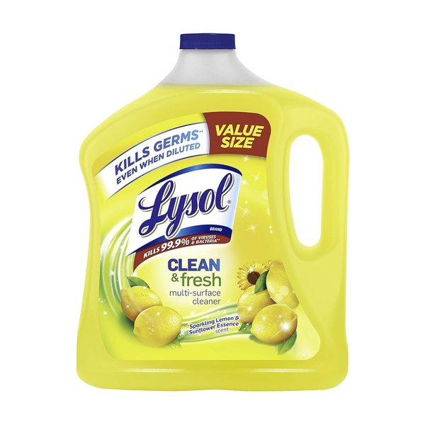 Limpiador multisuperficie Lysol Clean &amp; Fresh (limón y girasol, 90 oz)