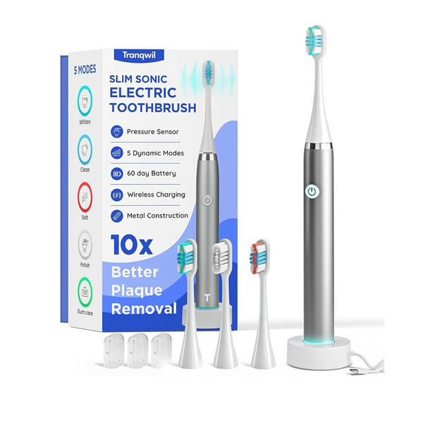 Tranqwil Slimsonic Cepillo de Dientes Eléctrico